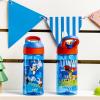imageZak Designs Sonic the Hedgehog Atlantic Kids Water Bottle For School or Travel 16oz Durable Plastic Water Bottle With Straw Handle and LeakProof Spout Cover 2Pack Sonic Knuckles Tails AmySonic the Hedgehog