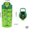 imageZak Designs Sonic the Hedgehog Sage Kids Water Bottle For School or Travel 16oz Durable Plastic Water Bottle With Straw Handle and LeakProof PopUp Spout Cover 2Pack Set Sonic ampamp ShadowTeenage Mutant Ninja Turtles