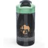 imageZak Designs Sonic the Hedgehog Sage Kids Water Bottle For School or Travel 16oz Durable Plastic Water Bottle With Straw Handle and LeakProof PopUp Spout Cover 2Pack Set Sonic ampamp ShadowBaby Yoda Bottle 2pk