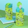 imageZak Designs Sonic the Hedgehog Sage Kids Water Bottle For School or Travel 16oz Durable Plastic Water Bottle With Straw Handle and LeakProof PopUp Spout Cover 2Pack Set Sonic ampamp ShadowMinecraft Bottle 2pk