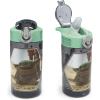 imageZak Designs Sonic the Hedgehog Sage Kids Water Bottle For School or Travel 16oz Durable Plastic Water Bottle With Straw Handle and LeakProof PopUp Spout Cover 2Pack Set Sonic ampamp ShadowBaby Yoda Bottle 2pk
