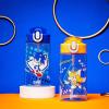 imageZak Designs Sonic the Hedgehog Sage Kids Water Bottle For School or Travel 16oz Durable Plastic Water Bottle With Straw Handle and LeakProof PopUp Spout Cover 2Pack Set Sonic ampamp ShadowSonic the Hedgehog