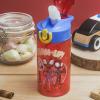 imageZak Designs Sonic the Hedgehog Sage Kids Water Bottle For School or Travel 16oz Durable Plastic Water Bottle With Straw Handle and LeakProof PopUp Spout Cover 2Pack Set Sonic ampamp ShadowSpidey and His Amazing Friends 2pk