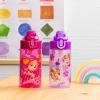 imageZak Designs Sonic the Hedgehog Sage Kids Water Bottle For School or Travel 16oz Durable Plastic Water Bottle With Straw Handle and LeakProof PopUp Spout Cover 2Pack Set Sonic ampamp ShadowPAW Patrol Skye  Friends
