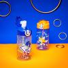 imageZak Designs Sonic the Hedgehog Sage Kids Water Bottle For School or Travel 16oz Durable Plastic Water Bottle With Straw Handle and LeakProof PopUp Spout Cover 2Pack Set Sonic ampamp ShadowSonic the Hedgehog