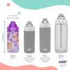 imageZak Designs Sonic the Hedgehog Sage Kids Water Bottle For School or Travel 16oz Durable Plastic Water Bottle With Straw Handle and LeakProof PopUp Spout Cover 2Pack Set Sonic ampamp ShadowPAW Patrol Skye  Friends