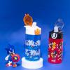imageZak Designs Sonic the Hedgehog Sage Kids Water Bottle For School or Travel 16oz Durable Plastic Water Bottle With Straw Handle and LeakProof PopUp Spout Cover 2Pack Set Sonic ampamp ShadowSonic  Shadow