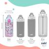 imageZak Designs Sonic the Hedgehog Sage Kids Water Bottle For School or Travel 16oz Durable Plastic Water Bottle With Straw Handle and LeakProof PopUp Spout Cover 2Pack Set Sonic ampamp ShadowGabbys Dollhouse The Gabby Cats