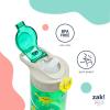 imageZak Designs Sonic the Hedgehog Sage Kids Water Bottle For School or Travel 16oz Durable Plastic Water Bottle With Straw Handle and LeakProof PopUp Spout Cover 2Pack Set Sonic ampamp ShadowCoComelon JJ  Cody