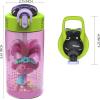 imageZak Designs Sonic the Hedgehog Sage Kids Water Bottle For School or Travel 16oz Durable Plastic Water Bottle With Straw Handle and LeakProof PopUp Spout Cover 2Pack Set Sonic ampamp ShadowTrolls 2 Bottle 2pk