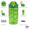 imageZak Designs Sonic the Hedgehog Sage Kids Water Bottle For School or Travel 16oz Durable Plastic Water Bottle With Straw Handle and LeakProof PopUp Spout Cover 2Pack Set Sonic ampamp ShadowTeenage Mutant Ninja Turtles