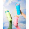 imageZak Designs Sutton Travel Tumbler for On the Go 30oz Stainless Steel with Vacuum Insulation Straw Spout Carry Handle for Cold Drinks Vanilla YellowKey Lime 30oz