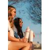 imageZak Designs Sutton Travel Tumbler for On the Go 30oz Stainless Steel with Vacuum Insulation Straw Spout Carry Handle for Cold Drinks Vanilla YellowMinnie Mouse