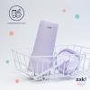 imageZak Designs Sutton Travel Tumbler for On the Go 30oz Stainless Steel with Vacuum Insulation Straw Spout Carry Handle for Cold Drinks Vanilla YellowSmoky Lilac Purple 30oz