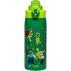 imageZak Designs Minecraft Sage Kids Water Bottle For School or Travel 19oz Stainless Steel Water Bottle With Straw Handle and LeakProof PopUp Spout Cover Steve Alex MobsMinecraft Steve  Alex  Mobs