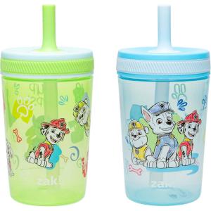 imageZak Designs Dr Seuss Kelso Toddler Cups For Travel or At Home 15oz 2Pack Durable Plastic Sippy Cups With LeakProof Design is Perfect for Kids One Fish Two Fish Red Fish Blue FishPaw Patrol