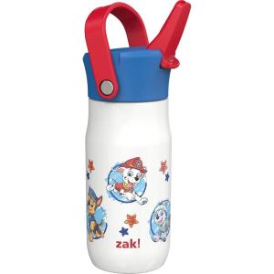 imageZak Designs Harmony Disney Kid Water Bottle for Travel or At Home 14oz Stainless Steel is LeakProof and Vacuum Insulated Minnie MousePAW Patrol