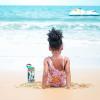 imageZak Designs 175 oz Riverside Bluey Kids Water Bottle with Straw and Built in Carrying Loop Made of Durable Plastic LeakProof Design for Travel 2PK SetBluey