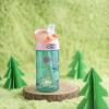 imageZak Designs 175 oz Riverside Bluey Kids Water Bottle with Straw and Built in Carrying Loop Made of Durable Plastic LeakProof Design for Travel 2PK SetUnicorn  Shells