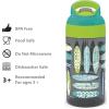 imageZak Designs 175 oz Riverside Bluey Kids Water Bottle with Straw and Built in Carrying Loop Made of Durable Plastic LeakProof Design for Travel 2PK SetMulticolor