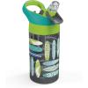imageZak Designs 175 oz Riverside Bluey Kids Water Bottle with Straw and Built in Carrying Loop Made of Durable Plastic LeakProof Design for Travel 2PK SetMulticolor