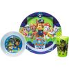 imageZak Designs 5Piece Dinnerware Set Disney Frozen 2  Durable Plastic ampamp Stainless Steel  Includes Water Bottle 8Inch Plate 6Inch Bowl Fork ampamp Spoon  Suitable for Kids Ages 3Paw Patrol