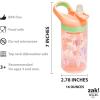 imageZak Designs 5Piece Dinnerware Set Disney Frozen 2  Durable Plastic ampamp Stainless Steel  Includes Water Bottle 8Inch Plate 6Inch Bowl Fork ampamp Spoon  Suitable for Kids Ages 3Unicorn
