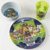 imageZak Designs 5Piece Dinnerware Set Disney Frozen 2  Durable Plastic ampamp Stainless Steel  Includes Water Bottle 8Inch Plate 6Inch Bowl Fork ampamp Spoon  Suitable for Kids Ages 3Paw Patrol