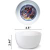 imageZak Designs 5Piece Dinnerware Set Disney Frozen 2  Durable Plastic ampamp Stainless Steel  Includes Water Bottle 8Inch Plate 6Inch Bowl Fork ampamp Spoon  Suitable for Kids Ages 3SpiderMan Classic