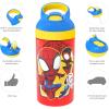 imageZak Designs 5Piece Dinnerware Set Disney Frozen 2  Durable Plastic ampamp Stainless Steel  Includes Water Bottle 8Inch Plate 6Inch Bowl Fork ampamp Spoon  Suitable for Kids Ages 3Spidey and His Amazing Friends
