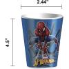 imageZak Designs 5Piece Dinnerware Set Disney Frozen 2  Durable Plastic ampamp Stainless Steel  Includes Water Bottle 8Inch Plate 6Inch Bowl Fork ampamp Spoon  Suitable for Kids Ages 3SpiderMan Classic