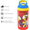 imageZak Designs 5Piece Dinnerware Set Disney Frozen 2  Durable Plastic ampamp Stainless Steel  Includes Water Bottle 8Inch Plate 6Inch Bowl Fork ampamp Spoon  Suitable for Kids Ages 3Spidey and His Amazing Friends