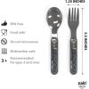 imageZak Designs 5Piece Dinnerware Set Disney Frozen 2  Durable Plastic ampamp Stainless Steel  Includes Water Bottle 8Inch Plate 6Inch Bowl Fork ampamp Spoon  Suitable for Kids Ages 3Lightyear