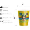 imageZak Designs Bluey Kids Dinnerware Set Includes Plate Bowl Tumbler Water Bottle and Utensil Tableware Made of Durable Material and Perfect for Kids 6 Piece Gift Set NonBPAMickey Mouse Rainbow  5pcs
