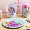 imageZak Designs Bluey Kids Dinnerware Set Includes Plate Bowl Tumbler Water Bottle and Utensil Tableware Made of Durable Material and Perfect for Kids 6 Piece Gift Set NonBPAPAW Patrol Gilrs 6pcs