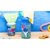 imageZak Designs Bluey Kids Dinnerware Set Includes Plate Bowl Tumbler Water Bottle and Utensil Tableware Made of Durable Material and Perfect for Kids 6 Piece Gift Set NonBPABaby Shark  6pcs