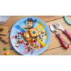 imageZak Designs Bluey Kids Dinnerware Set Includes Plate Bowl Tumbler Water Bottle and Utensil Tableware Made of Durable Material and Perfect for Kids 6 Piece Gift Set NonBPAPAW Patrol  6pcs