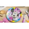 imageZak Designs Bluey Kids Dinnerware Set Includes Plate Bowl Tumbler Water Bottle and Utensil Tableware Made of Durable Material and Perfect for Kids 6 Piece Gift Set NonBPAMinnie Mouse  6pcs