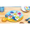 imageZak Designs Bluey Kids Dinnerware Set Includes Plate Bowl Tumbler Water Bottle and Utensil Tableware Made of Durable Material and Perfect for Kids 6 Piece Gift Set NonBPABaby Shark  6pcs