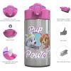 imageZak Designs Bluey Kids Dinnerware Set Includes Plate Bowl Tumbler Water Bottle and Utensil Tableware Made of Durable Material and Perfect for Kids 6 Piece Gift Set NonBPAPAW Patrol Gilrs 6pcs