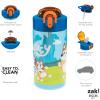 imageZak Designs Bluey Kids Dinnerware Set Includes Plate Bowl Tumbler Water Bottle and Utensil Tableware Made of Durable Material and Perfect for Kids 6 Piece Gift Set NonBPABluey  6pcs