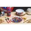 imageZak Designs Bluey Kids Dinnerware Set Includes Plate Bowl Tumbler Water Bottle and Utensil Tableware Made of Durable Material and Perfect for Kids 6 Piece Gift Set NonBPAMarvel Universe  6pcs