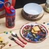 imageZak Designs Bluey Kids Dinnerware Set Includes Plate Bowl Tumbler Water Bottle and Utensil Tableware Made of Durable Material and Perfect for Kids 6 Piece Gift Set NonBPAMarvel Universe  6pcs