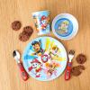 imageZak Designs Bluey Kids Dinnerware Set Includes Plate Bowl Tumbler Water Bottle and Utensil Tableware Made of Durable Material and Perfect for Kids 6 Piece Gift Set NonBPAPaw Patrol
