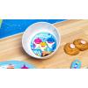 imageZak Designs Bluey Kids Dinnerware Set Includes Plate Bowl Tumbler Water Bottle and Utensil Tableware Made of Durable Material and Perfect for Kids 6 Piece Gift Set NonBPABaby Shark  6pcs