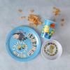 imageZak Designs Bluey Kids Dinnerware Set Includes Plate Bowl Tumbler Water Bottle and Utensil Tableware Made of Durable Material and Perfect for Kids 6 Piece Gift Set NonBPAMinionsGru  3pcs