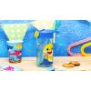 imageZak Designs Bluey Kids Dinnerware Set Includes Plate Bowl Tumbler Water Bottle and Utensil Tableware Made of Durable Material and Perfect for Kids 6 Piece Gift Set NonBPABaby Shark  6pcs