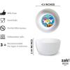 imageZak Designs Bluey Kids Dinnerware Set Includes Plate Bowl Tumbler Water Bottle and Utensil Tableware Made of Durable Material and Perfect for Kids 6 Piece Gift Set NonBPABaby Shark  6pcs