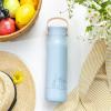 imageZak Designs Disney Lilo ampamp Stitch Harmony Water Bottle for Travel or At Home 32oz Stainless Steel is LeakProof When Closed and Vacuum Insulated with Straw Lid Carry Handle and 3D ArtworkDisney Lilo  Stitch
