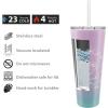 imageZak Designs Disney Minnie Mouse Vacuum Insulated Stainless Steel Travel Tumbler with SplashProof Lid Includes Reusable Plastic Straw and Fits in Car Cup Holders 188 SS 25 oz Sure ThingHello Kitty